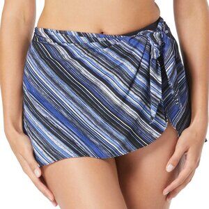 NWT Coco Reef Contours Halo Sarong Skirt with bikini bottom - Multi - Size M